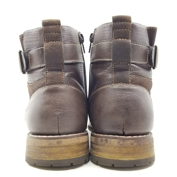 STEVE MADDEN Seymour Boots Cap Toe Men\'s Zip Shoes main image 4